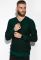 Свитер 520F020 (черный/зеленый)