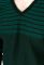 Свитер 520F020 (черный/зеленый)