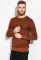 Свитер 520F022 (терракотовый)