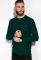 Светр 520F023 (темно-зелений)