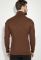 Светр чоловічий однотонний 48P3239 (шоколадний)
