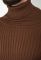 Светр чоловічий однотонний 48P3239 (шоколадний)