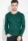 Светр чоловічий з перфорацією 169V002 (зелений)