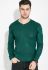 Светр чоловічий з перфорацією 169V002 (зелений)