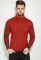 Светр чоловічий стильний 48P3296 (бордовий)