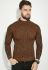 Светр чоловічий стильний 48P3296 (коричневий)