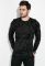 Светр чоловічий подовжений 621K002 (чорний)