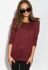 Светр-туніка 120PCH240 (бордовий)