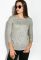 Светр-туніка 120PCH240 (світло-сірий)