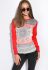 Светр жіночий 120PDNK001 (червоний)
