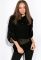 Свитер женский 120PDNK009 (черный)