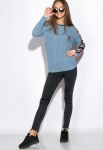 Светр жіночий 120PVA001 (блакитний)
