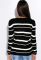 Светр жіночий 120PVA1016 (чорний/білий)
