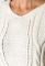 Свитер женский 120PVA1038 (молочный)