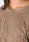 Свитер женский 120PVA1038 (светло-коричневый)