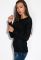 Свитер женский 129P025 (черный)