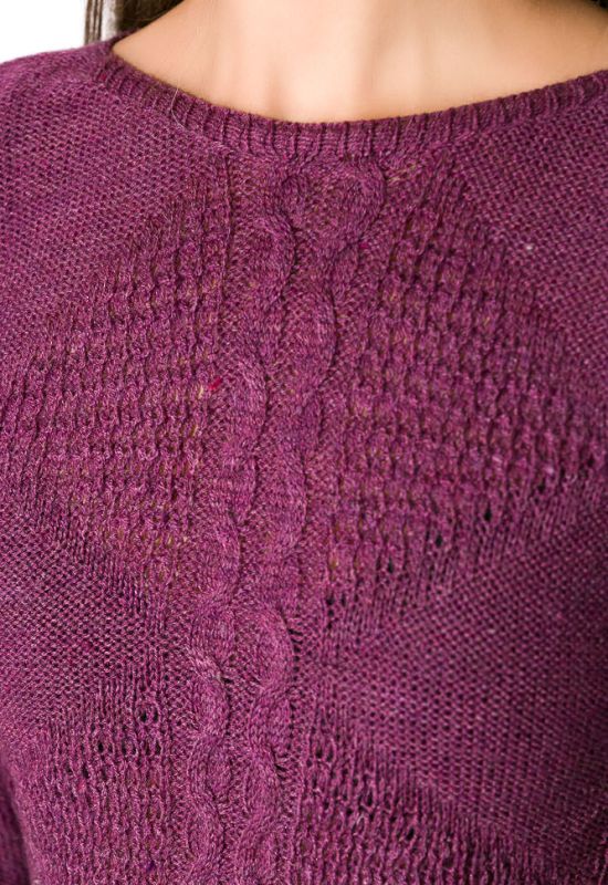 Свитер женский 129P030-1 (фиолетовый)