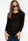 Свитер женский 129P030-1 (черный)