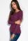 Свитер женский 129P030 (фиолетовый)
