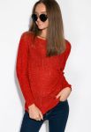 Светр жіночий 129P031 (червоний)