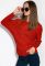 Свитер женский 129P031 (красный)