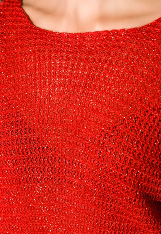 Свитер женский 129P031 (красный)