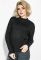 Свитер женский однотонный базовый 123V001 (черный)