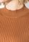 Свитер женский однотонный базовый 123V001 (терракотовый)