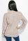 Свитер женский с круглым вырезом 81PD078 (бежевый)