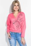 Светр жіночий стильний 82PD378-1 Рожевий (рожевий)
