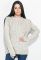 Свитер женский удлиненный 81PD7033 (кремовый)