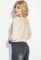 Светр жіночий укорочений 434K007 (пісочний)