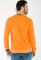 Свитшот мужской 32P058 (оранжевый/варенка)