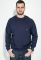 Свитшот мужской однотонный 70P033 (темно-синий)