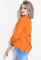Свитшот женский с люверсами 82PD343 (оранжевый)
