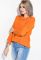 Свитшот женский с люверсами 82PD343 (оранжевый)