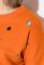 Свитшот женский с люверсами 82PD343 (оранжевый)