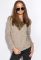 Свитшот женский 120PDNK0105 (светло-бежевый/меланжевый)