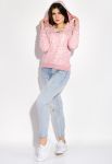 Свитшот женский с капюшоном 32P027 (бледно-розовый)