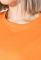 Світшот жіночий з написами на рукавах 82PD953 (помаранчевий)