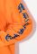 Світшот жіночий з написами на рукавах 82PD953 (помаранчевий)
