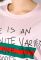 Світшот жіночий з написами вільного крою 32P036 (світло-рожевий)