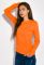 Світшот жіночий з принтом на спині 32P042 (помаранчевий)
