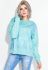 Свитшот женский стильный 82PD954 (ментоловый)