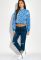 Свитшот женский укороченный 32P028 (голубой)