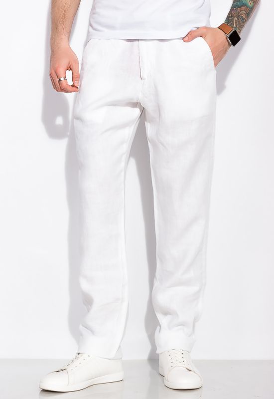 Вільні легкі штани 148P305 (білий)