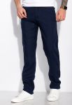 Свободные легкие брюки 148P305 (синий)