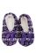 Тапки жіночі в смужку 120PSATA37018 (фіолетовий)