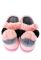 Тапочки жіночі 120PTSG3079 (рожевий/сірий)
