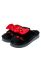 Тапочки женские 120PTSG3083 (черный/красный)